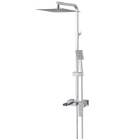 Душевая система со смесителем водопад Koer KB-58007-01 KR3462 хром